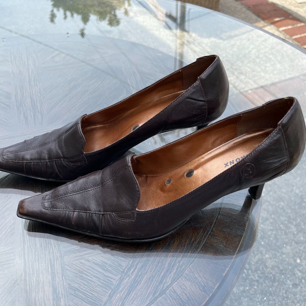 Brown Business Pumps - Compare to Manolo & Ferragamo